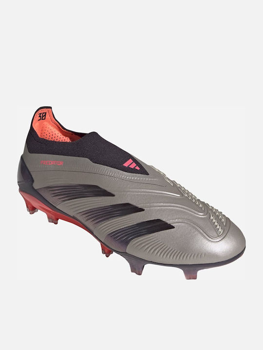 adidas Predator Elite Футболни Обувки с Бутони Сребристи