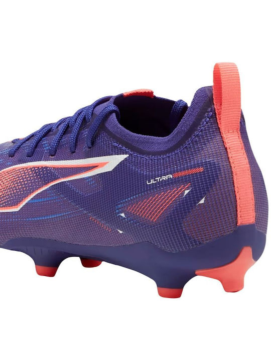 Puma Kids Molded Soccer Shoes Blue