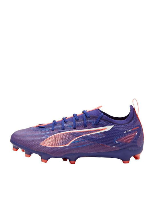 Ultra 5 Pro FG/AG Jr Kids Molded Soccer Shoes Blue