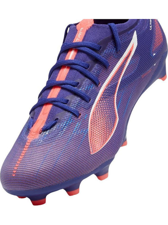 Ultra 5 Pro FG/AG Jr Kids Molded Soccer Shoes Blue