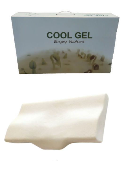 JGS S.A. Μαξιλάρι Ύπνου Memory Foam 35x60x7cm