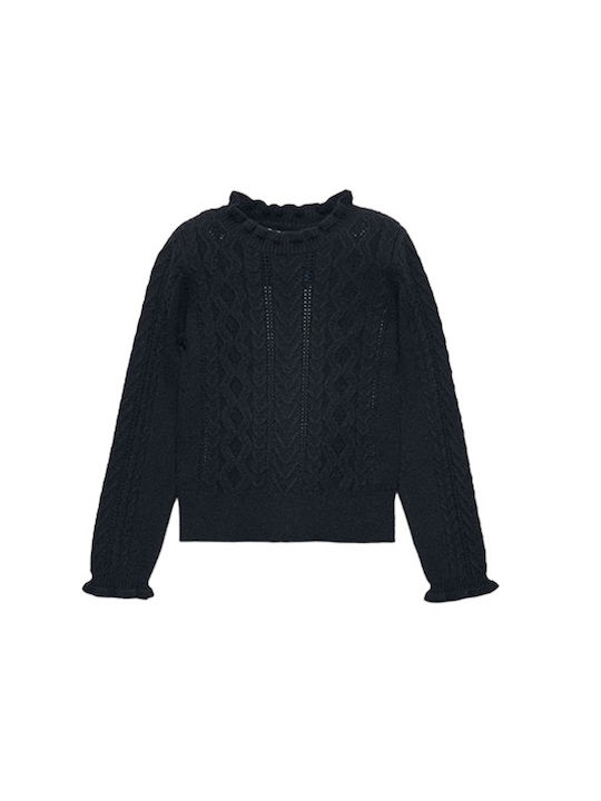 Abel & Lula Children's Sweater Long Sleeve Black