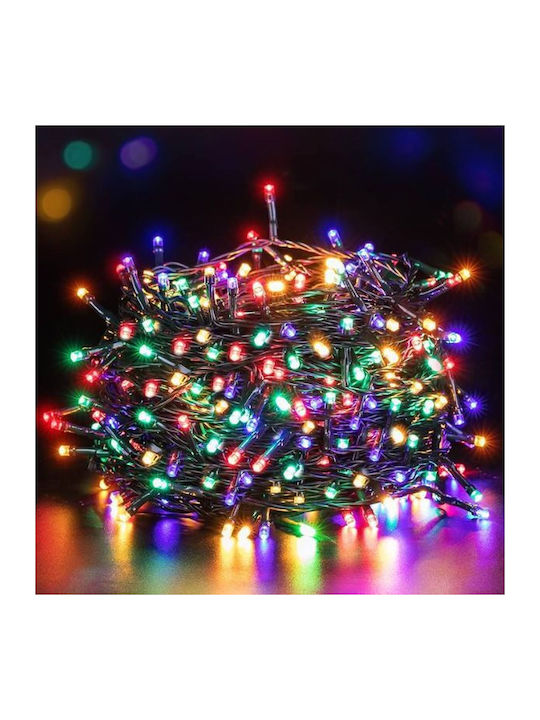 Instalație de Crăciun Tip Liniar 500 Leduri 50 M 240 V Multicolor