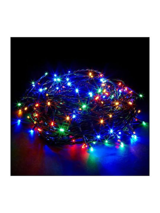 100 Λαμπάκια LED 10μ. Πολύχρωμα σε Σειρά