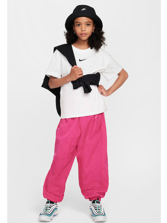 Kinder-T-Shirt Weiß Sportswear