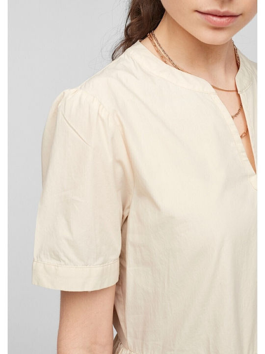 Midi Dress Beige