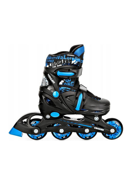 Adjustable Croxer Nollan Led 3in1 Roller Skates Black Blue Xs 26-29 Adjustable Croxer Nollan Led 3in1 Roller Skates Black Blue Xs 26-29