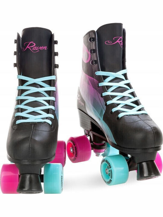 Adjustable Roller Skates Raven Serena Turquoise Pink S 31-34