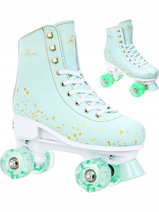 Adjustable Roller Skates Raven Noa Turquoise Size 39-42