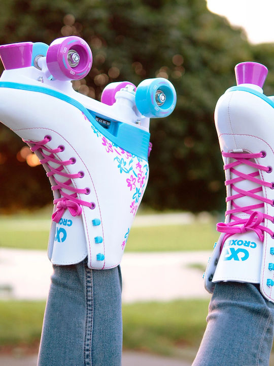 Adjustable Croxer Tonia Roller Skates White L 39-42