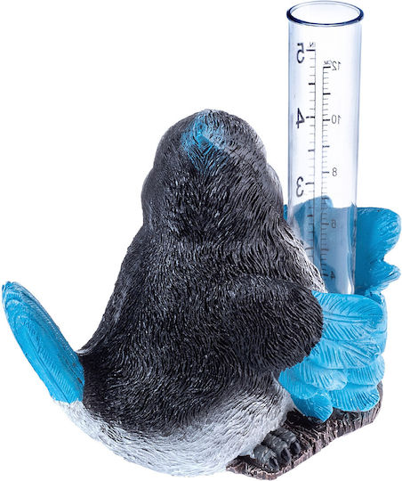 Kadax Rain Gauge Rainfall Meter Accumulation Decorative Garden Bird