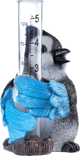 Kadax Rain Gauge Rainfall Meter Accumulation Decorative Garden Bird
