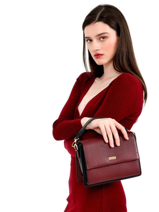 Doca Women's Bag Hand Burgundy