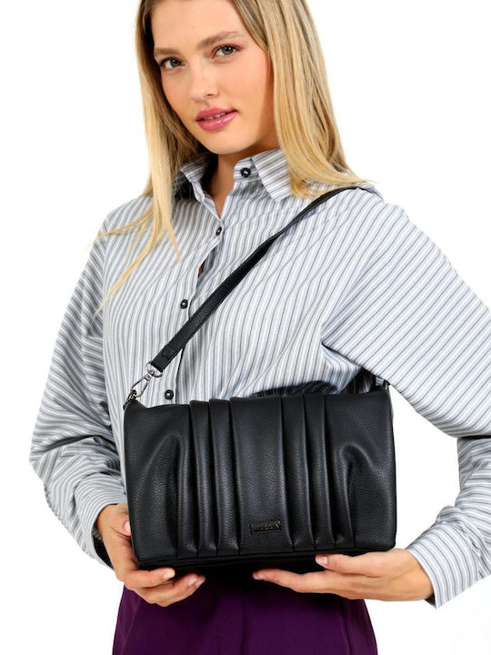 Doca Damen Tasche Schulter Schwarz