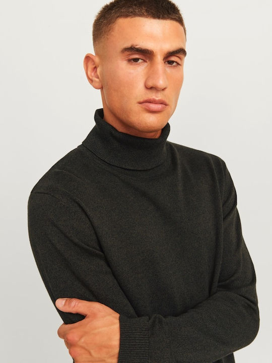 Langarm-Pullover Khaki