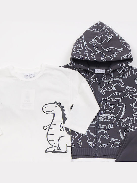 Trax Kids Sweatpants Set Anthracite