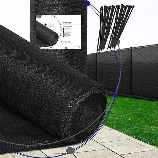 Shade Privacy Net Fence 1.2m Width 50m Length 140g Density Gray