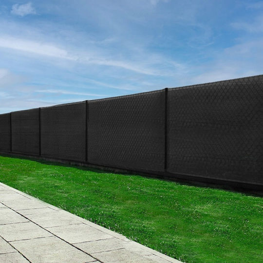 Shade Privacy Net Fence 1.5m Width 25m Length 140g Density Gray