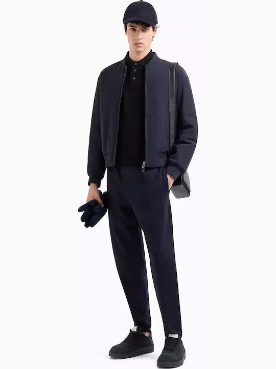 Trousers in Regular Fit Navy