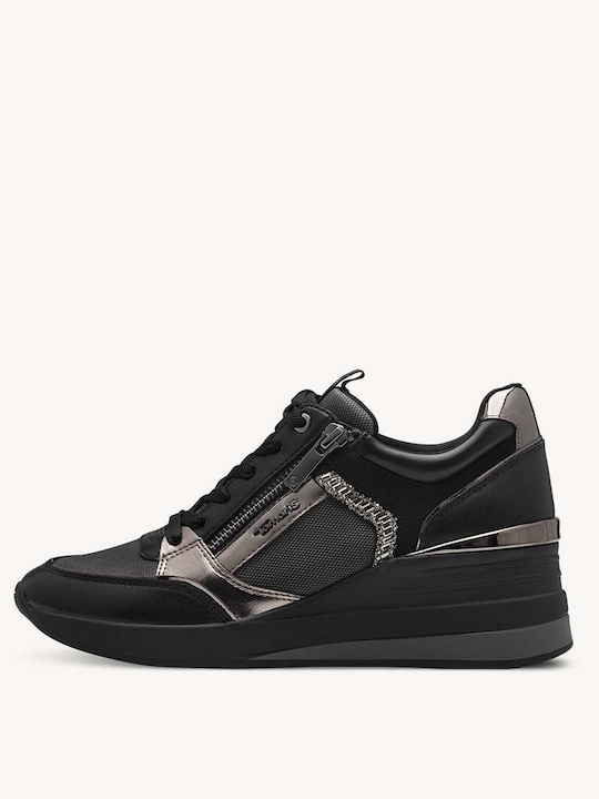 Tamaris Damen Sneakers Anthracite Ανθρακί