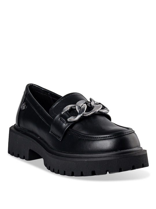 Envie Shoes Women's Loafers in Black Color