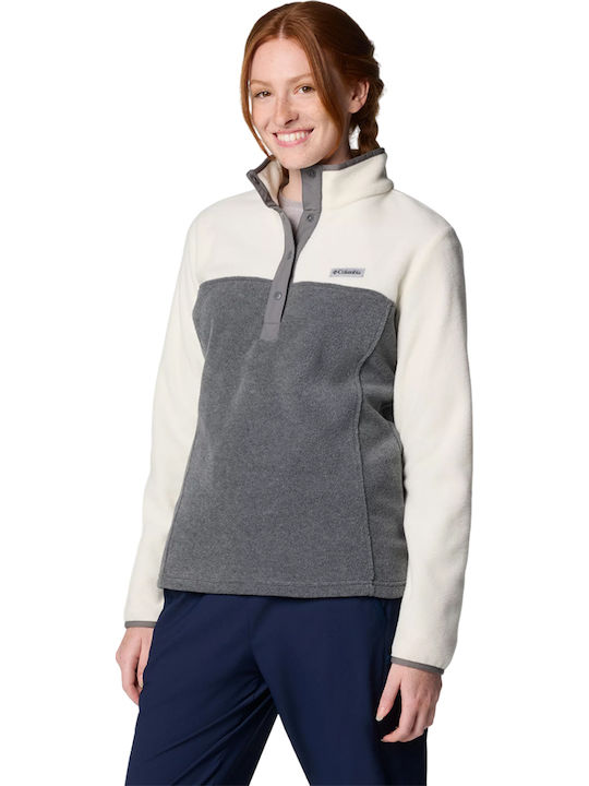Women's Fleece Blouse Gray