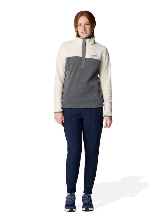 Women's Fleece Blouse Gray