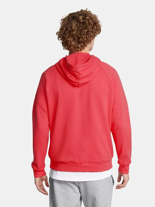 Rival Sweatshirt with Hood Red