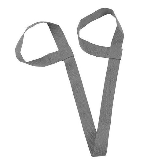 Yoga Mat Carrier & Stretching Strap Niyamas Grey