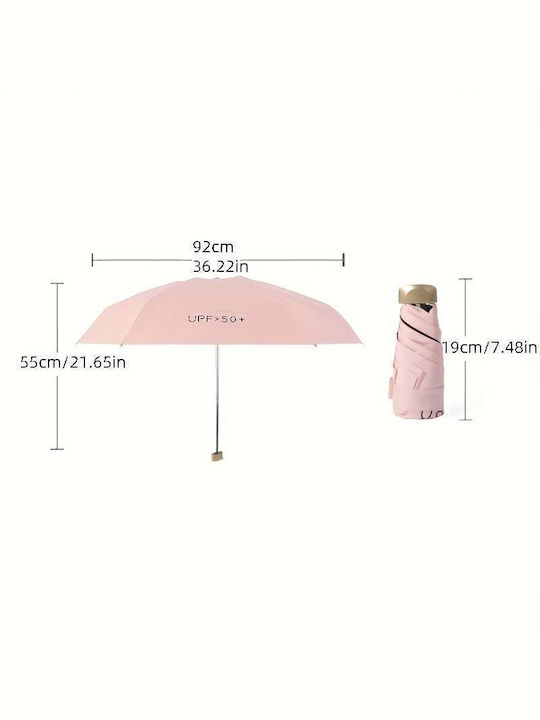 Umbrelă de ploaie Compact Neagră Umbrelă de ploaie Compact Neagră