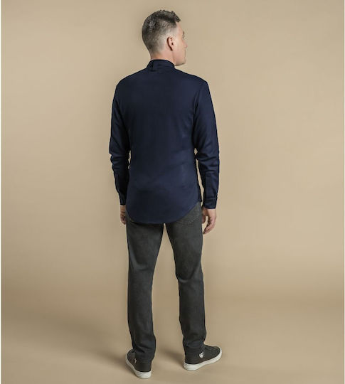 Clement Design Coat Chef Blue with Long Sleeve Zadar