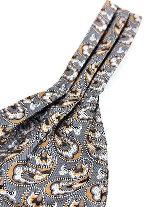 Herren Krawatte Monochrom in Gray Farbe