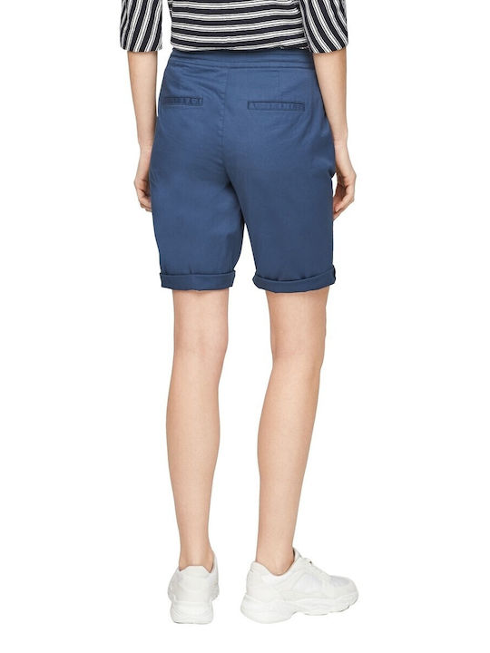 s.Oliver Women's Bermuda Shorts Navy Blue