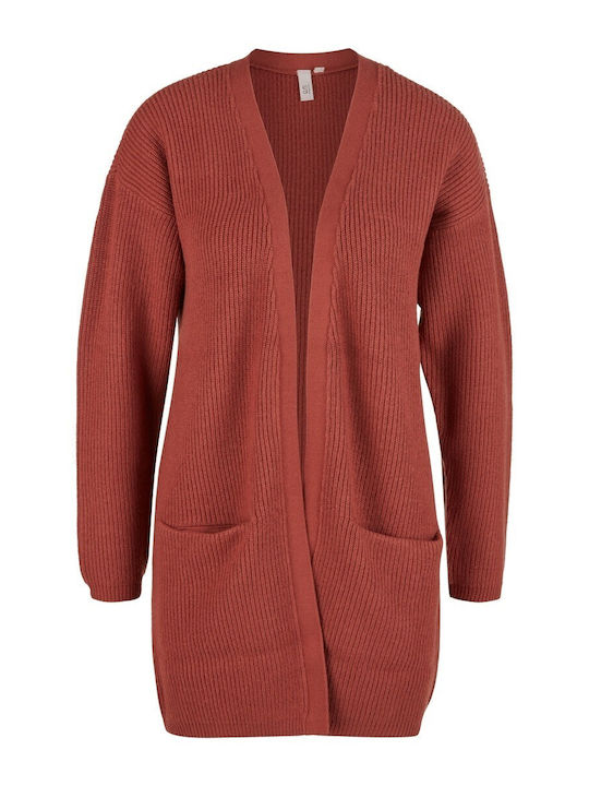 QS Women's Knitted Cardigan Red