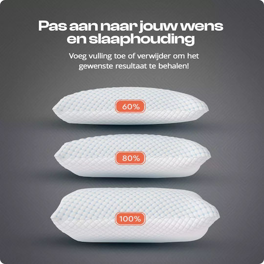 Nanotech Skybedd Bamboo Bed Pillow Polyester 50x70cm