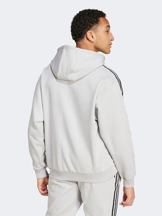 Adidas Men's Sweatshirt with Hood and Pockets GRI