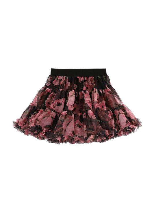 Angel's Face Kids Tulle Tutu Skirt Burgundy