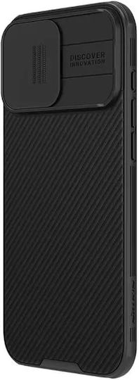 Nillkin Camshield Pro Magnetic Umschlag Rückseite Kunststoff / Silikon 1mm Schwarz (iPhone 17 Pro / iPhone 16 Pro)