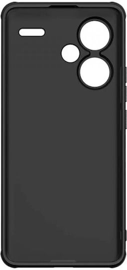 Nillkin Super Frosted Shield Back Cover Silicone / Plastic 0.5mm Durable Black (Redmi Note 13 Pro+)