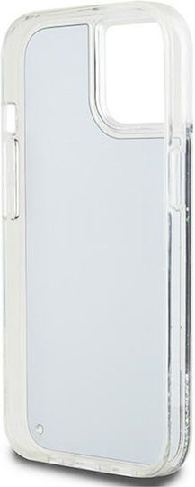 DKNY Liquid Back Cover Plastic / Silicon Negru (iPhone 13)