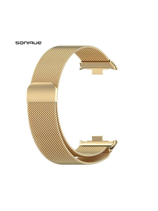 Sonique Λουράκι Ανοξείδωτο Ατσάλι Χρυσό (Redmi Watch 4 / Redmi Watch 5)