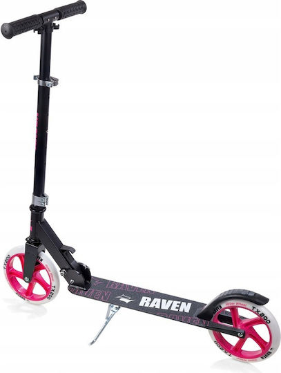 Raven Παιδικό Πατίνι Αναδιπλούμενο Straight Δίτροχο Black/Pink