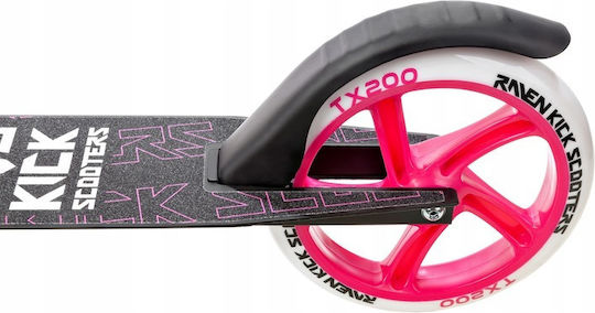 Raven Παιδικό Πατίνι Αναδιπλούμενο Straight Δίτροχο Black/Pink