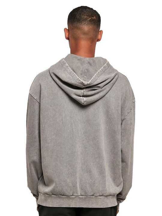 Oversized Hoodie Acdc Let There Be Rock Rock Avenue Grey