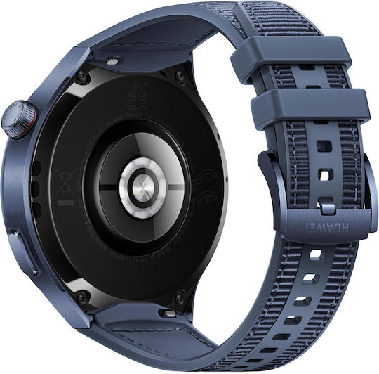 Huawei Watch 4 Pro Stainless Steel 48mm Waterproof with eSIM and Heart Rate Monitor (Blue)