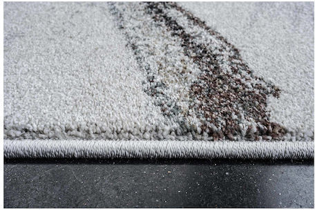 Bekas Carpets 034-0068-6262 Synthetisch,Polyester/Cotton/Leather Gray