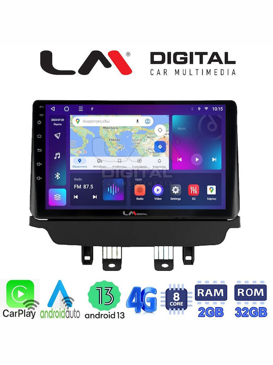 LM Digital Ηχοσύστημα Αυτοκινήτου για Mazda CX-3 2014> (Bluetooth/USB/WiFi/GPS/Apple-Carplay/Android-Auto)