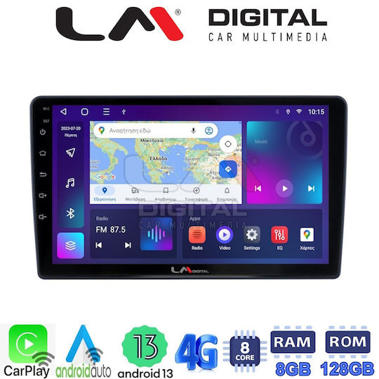 LM Digital Sistem Audio Auto Hummer H1 2010 > 2018 (Bluetooth/USB/WiFi/GPS/Apple-Carplay/Android-Auto)