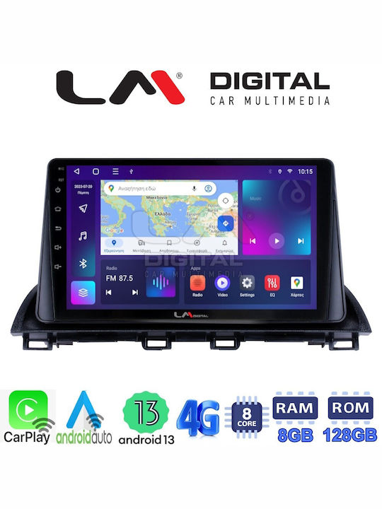 LM Digital Ηχοσύστημα Αυτοκινήτου για Mazda CX-4 2014 > (Bluetooth/USB/WiFi/GPS/Apple-Carplay/Android-Auto)