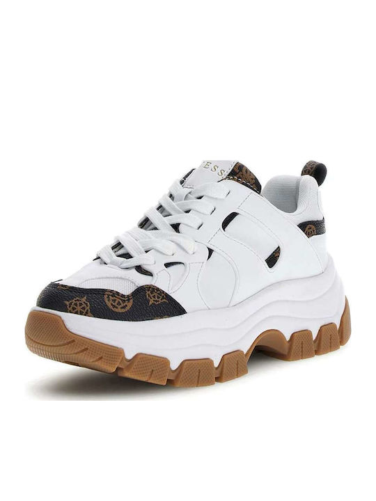 Guess Chunky Sneakers Λευκό